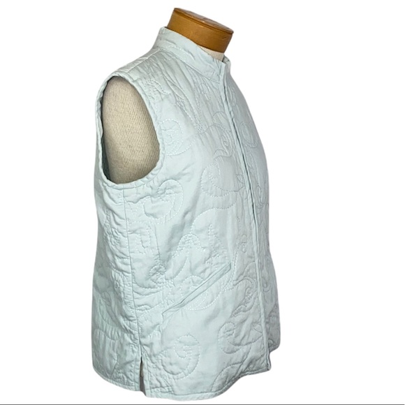 Coldwater Creek Quilted Vest Small - Picture 4 of 9